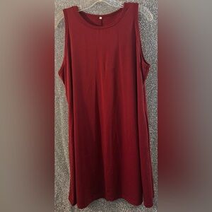 Sleeveless dress size XL